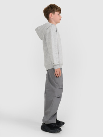 Bluza dresowa nierozpinana z kapturem chłopięca 4F 4FJWMM00TSWSM1860-25M