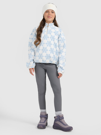 Polar 4FWarm oversize z nadrukiem dziewczęcy 4F 4FJRAW25TFLEF440-90A