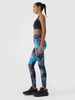 Legginsy treningowe z wysokim stanem damskie  4F 4FRSS25TFTIF408-90A