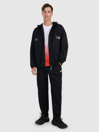 T-shirt regular z nadrukiem męski 4F 4FRAW25TTSHM3226-62S