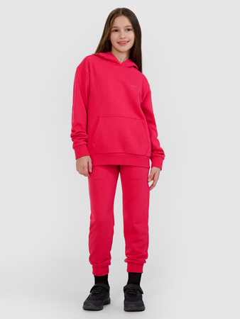 Spodnie dresowe joggery dziewczęce 4F 4FJWSS25TTROF1099-55S
