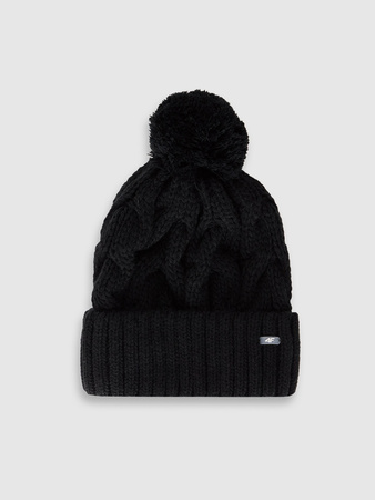 Czapka zimowa z dodatkiem wełny damska 4F 4FRAW25ACAPF0724-20S