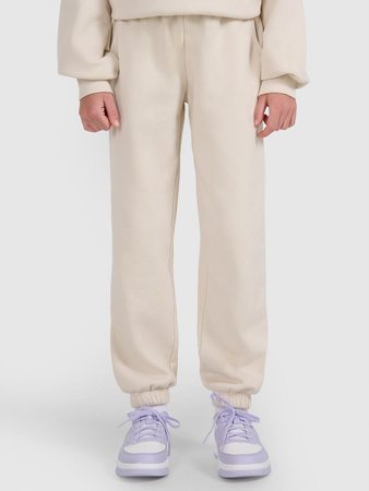 Spodnie dresowe joggery dziewczęce 4F 4FJRAW25TTROF1473-54S