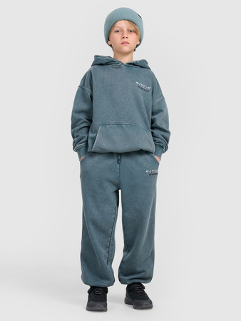 Spodnie dresowe joggery chłopięce 4F 4FJRAW25TTROM1528-46S
