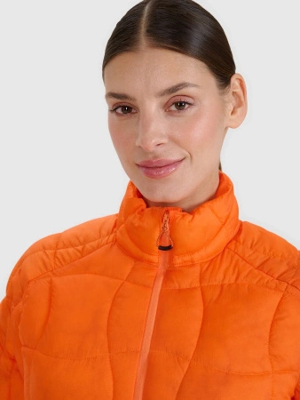 Kurtka puchowa trekkingowa z wypełnieniem Primaloft Silver damska 4F 4FWSS25TDJAF531-70S