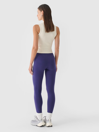 Legginsy dzianinowe damskie 4F 4FWMM00TTIGF195-31S