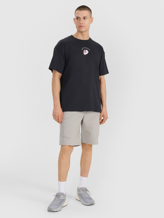 T-shirt oversize z nadrukiem męski 4F 4FRSS25TTSHM2981-20S