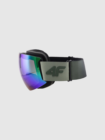 Gogle narciarskie z multibarwną powłoką uniseks 4F 4FWAW24AGOGU056-43S