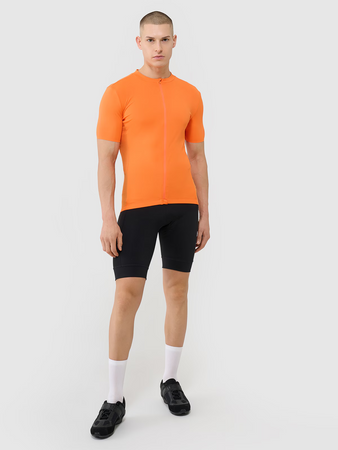 Legginsy krótkie rowerowe z żelowo-piankową wkładką męskie 4F 4FWSS25TFSTM030-20S