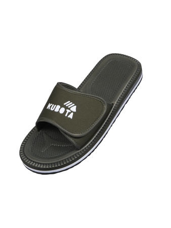 Klapki kubota rzep khaki K0000-100-005-19-1