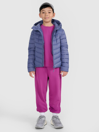 Kurtka puchowa z wypełnieniem syntetycznym chłopięca 4F 4FJRAW25TDJAM0819-32S