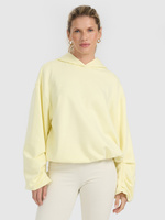 Bluza dresowa nierozpinana z kapturem damska 4F 4FRAW25TSWSF2462-73S