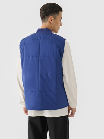 Bezrękawnik puchowy ze stójką męski 4F 4FRAW24TVESM171-31S