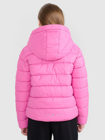 Kurtka puchowa z wypełnieniem syntetycznym dziewczęca 4F 4FJRAW25TDJAF0816-54S