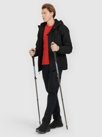 Kurtka trekkingowa 3w1 membrana 10000 męska 4F 4FRAW25TTJAM1052-20S