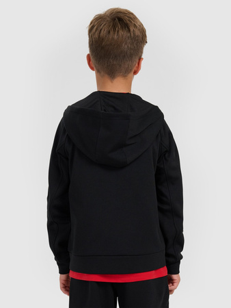 Bluza dresowa rozpinana z kapturem chłopięca 4F 4FJRAW25TSWSM2415-20S