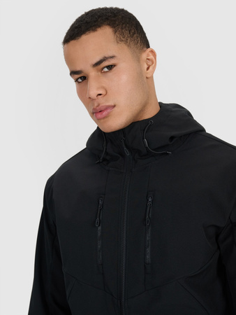 Kurtka softshell wiatroodporna membrana 8000 męska 4F 4FSSS25TSOFM426-20S