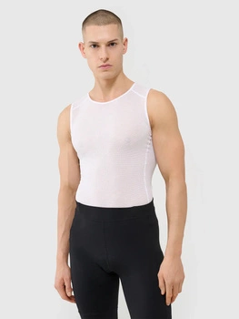 Tank top rowerowy szybkoschnący męski 4F 4FWSS25TFSLM433-11S