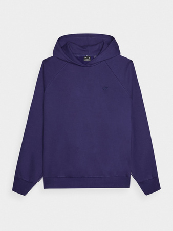 Bluza dresowa nierozpinana z kapturem uniseks 4F 4FWAW24TSWSU1314-30S