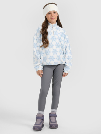 Polar 4FWarm oversize z nadrukiem dziewczęcy 4F 4FJRAW25TFLEF440-90A