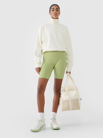 Legginsy kolarki bezszwowe treningowe damskie 4F 4FWSS25TFSTF014-42S