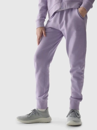 Spodnie dresowe joggery dziewczęce 4F Junior