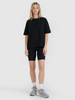 T-shirt oversize z nadrukiem damski 4F 4FRSS25TTSHF2692-20S