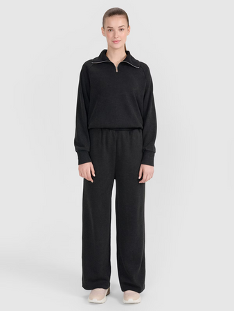 Bluza dresowa oversize nierozpinana bez kaptura damska 4F 4FRSS25TSWSF2150-20S