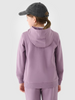 Bluza dresowa rozpinana z kapturem dziewczęca 4F Junior 4FJWMM00TSWSF1315-51S