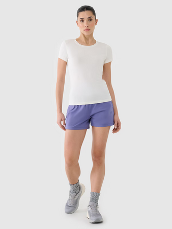 Koszulka damska treningowa regular szybkoschnąca 4F 4FRSS25TFTSF1235-11S