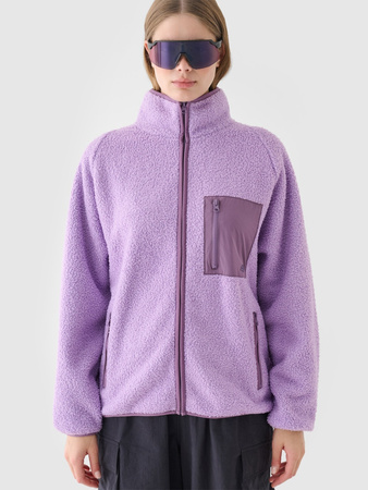 Polar sherpa ze stójką damski 4F 4FRAW24TFLEF326-51S