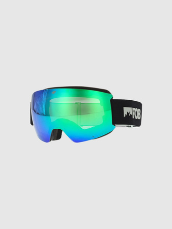 Gogle snowboardowe z multibarwną powłoką 4F 4FWAW25AGOGU051-21S