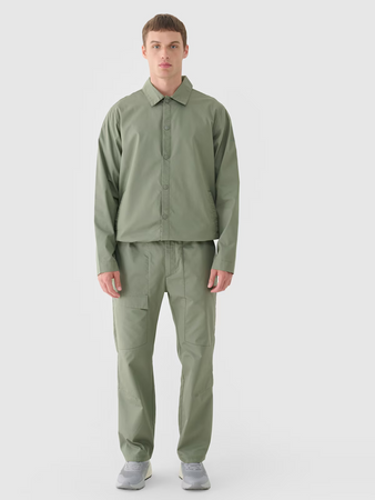 Kurtka przejściowa koszulowa męska 4F 4FRSS24TTJAM0887-44S