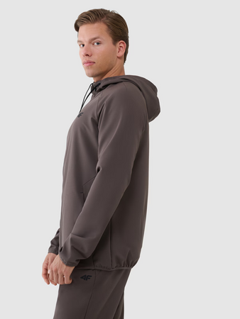 Bluza treningowa regular szybkoschnąca męska 4F 4FWSS25TFSWM458-81S