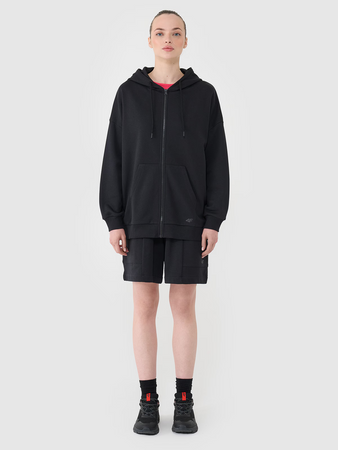 Bluza damska dresowa rozpinana z kapturem 4F 4FRSS25TSWSF2152-20S