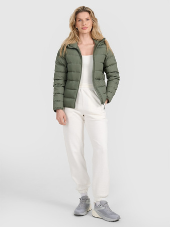 Kurtka puchowa z wypełnieniem naturalnym damska 4F 4FRAW25TDJAF0800-43S