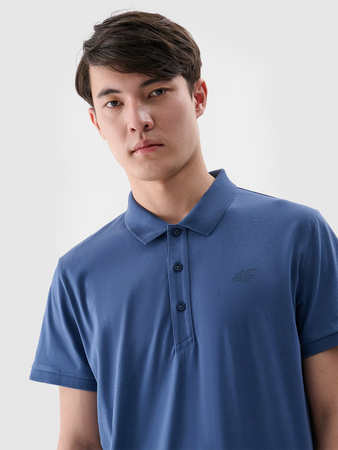 Koszulka polo regular męska 4F 4FWMM00TPTSM367-32S