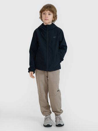Kurtka chłopięca softshell wiatroodporna NeoDry 5000 4F4FJWSS25TSOFM306-20S