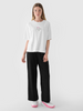 T-shirt oversize z nadrukiem damski 4F 4FRAW24TTSHF2582-10S