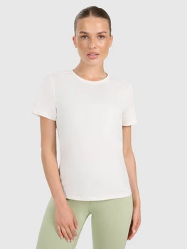 Koszulka treningowa regular szybkoschnąca damska 4F 4FWAW25TFTSF1516-12S