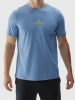 T-shirt regular z nadrukiem męski 4F