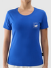 T-shirt regular z nadrukiem damski 4F 4FRSS24TTSHF2547-36S