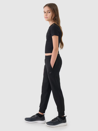 Spodnie dresowe joggery dziewczęce 4F 4FJWSS25TTROF1099-20S