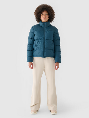 Kurtka damska zimowa puchowa 4F 4FWAW24TDJAF469-46S