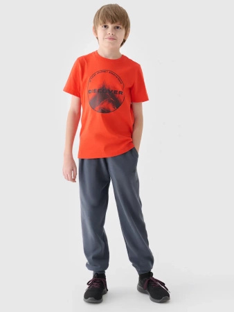 Koszulka dziecięca 4F 4FJWAW24TTSHM1554-70S