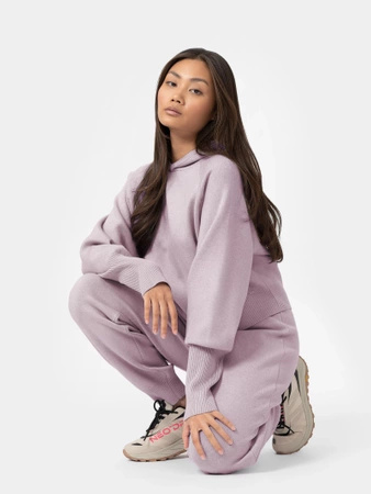 Spodnie dzianinowe joggery damskie 4F