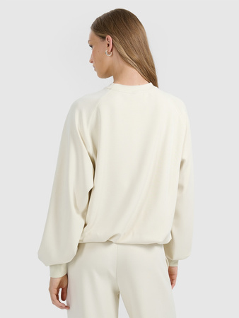 Bluza dresowa nierozpinana z modalem damska 4F 4FRAW25TSWSF2508-12S