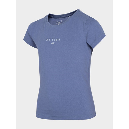 T-Shirt dziewczęcy 4F HJZ22-JTSD002
