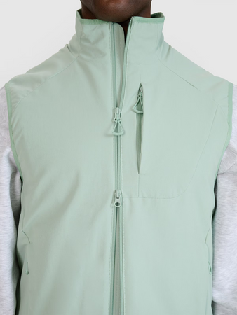 Bezrękawnik ze stójką męski 4F 4FWSS25TVJAM194-47S