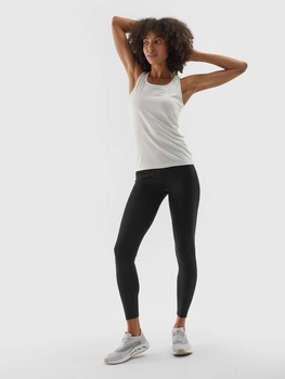 Legginsy treningowe ze średnim stanem damskie 4F 4FWAW24TFTIF301-20S